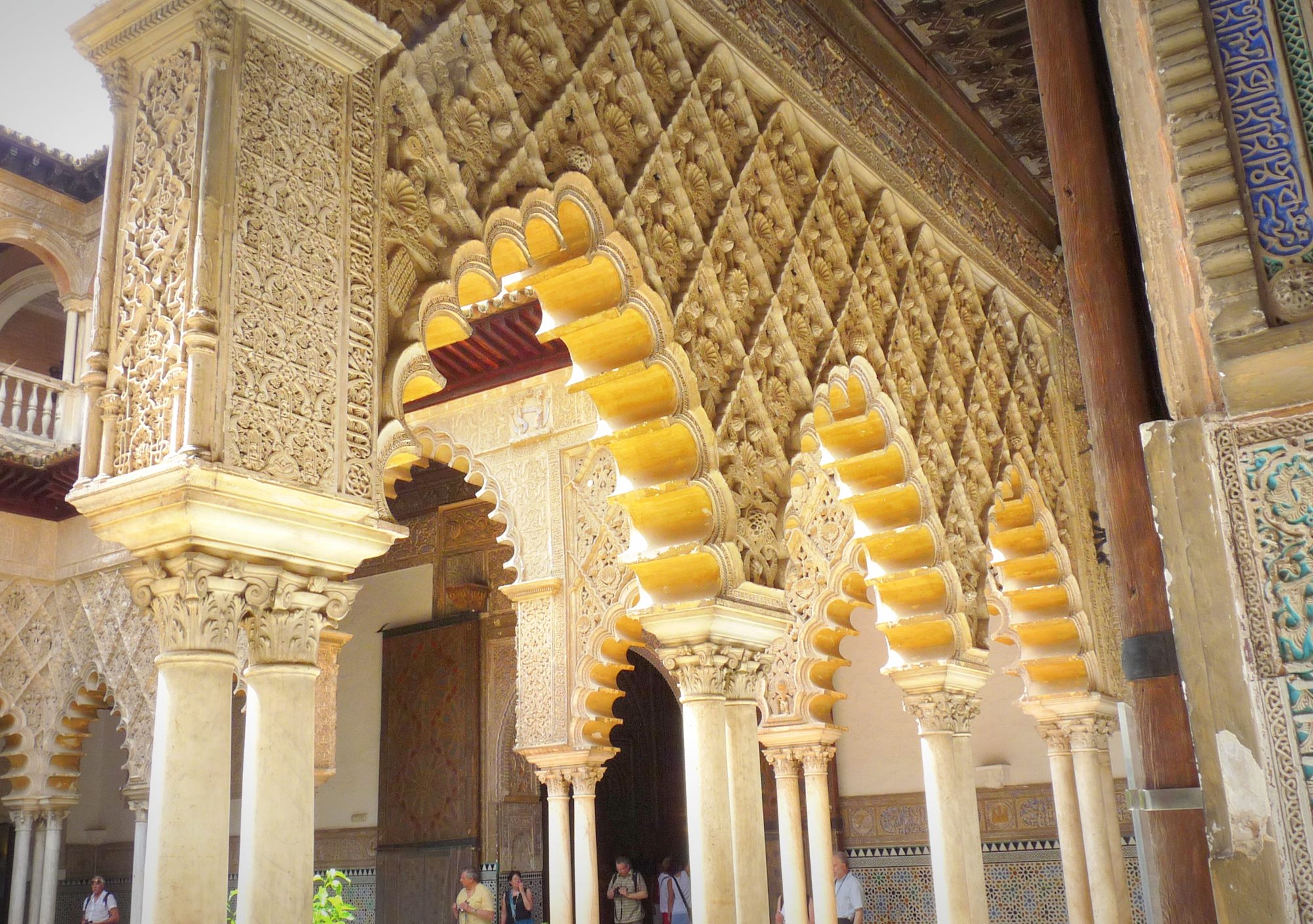 rutas tours guiados visitas guiadas Monumental Interior al real Alcázar reales alcazares de Sevilla